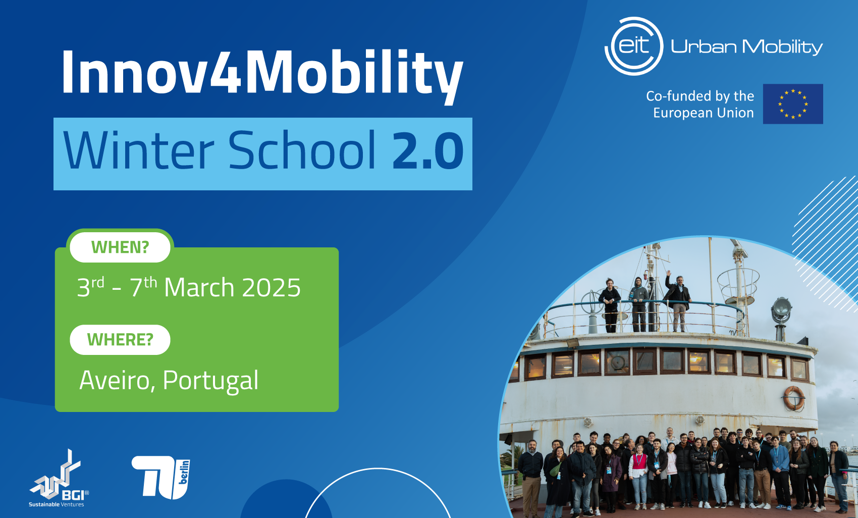 Innov4Mobility Winter School 2025 banner