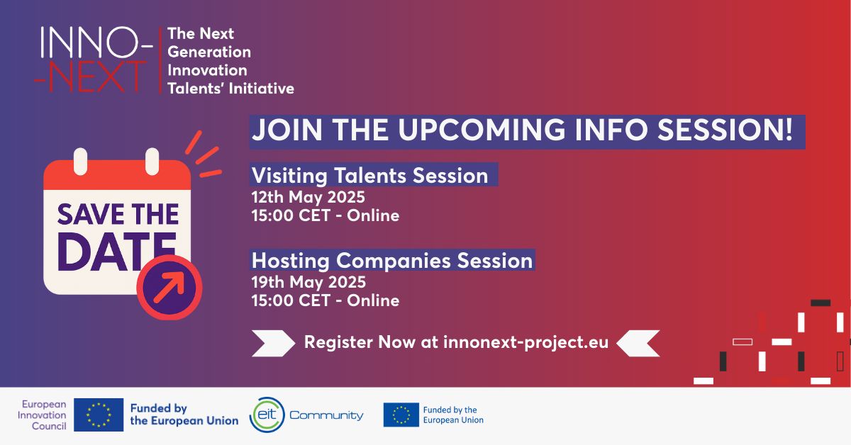 InnoNext Project Initiative Info Sessions Banner
