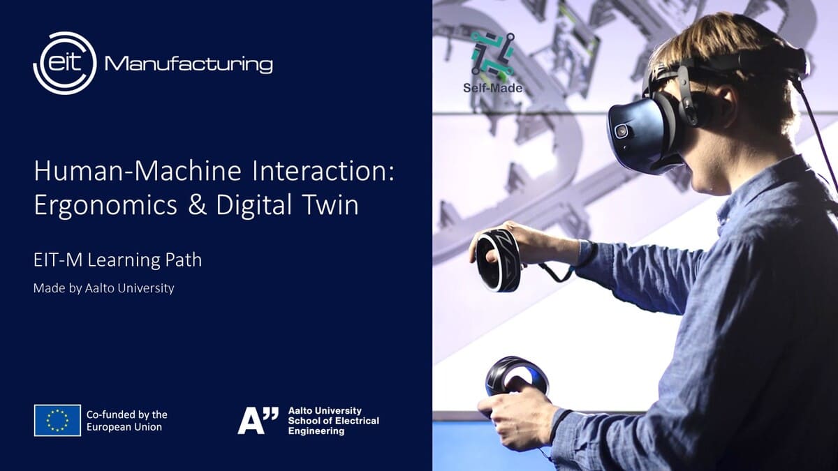 human machine interaction, ergonomics & digital twin